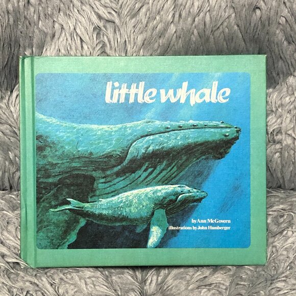 Vintage Little Whale by Ann McGovern 1979 Hardcover Book Club - Picture 1 of 5